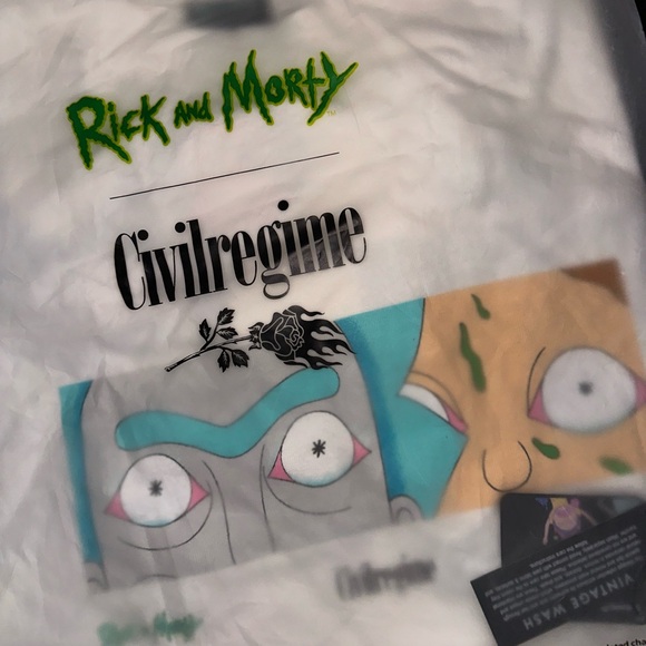 Rick and Morty x Civilregime T-shirt - Picture 2 of 3
